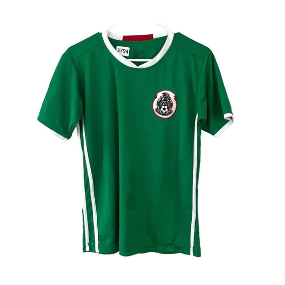 Unbranded Other - Mens Mexico Green White Soccer 2011-2013 Home Jersey XS/S Pullover Football